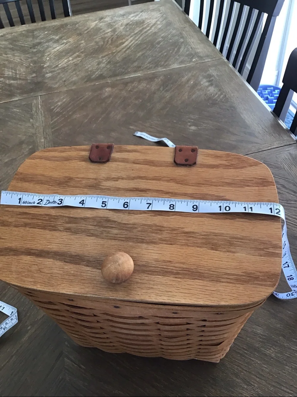 Vintage Longaberger mail basket 1994
